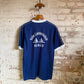 1990s Blue Puma Football Template T-Shirt