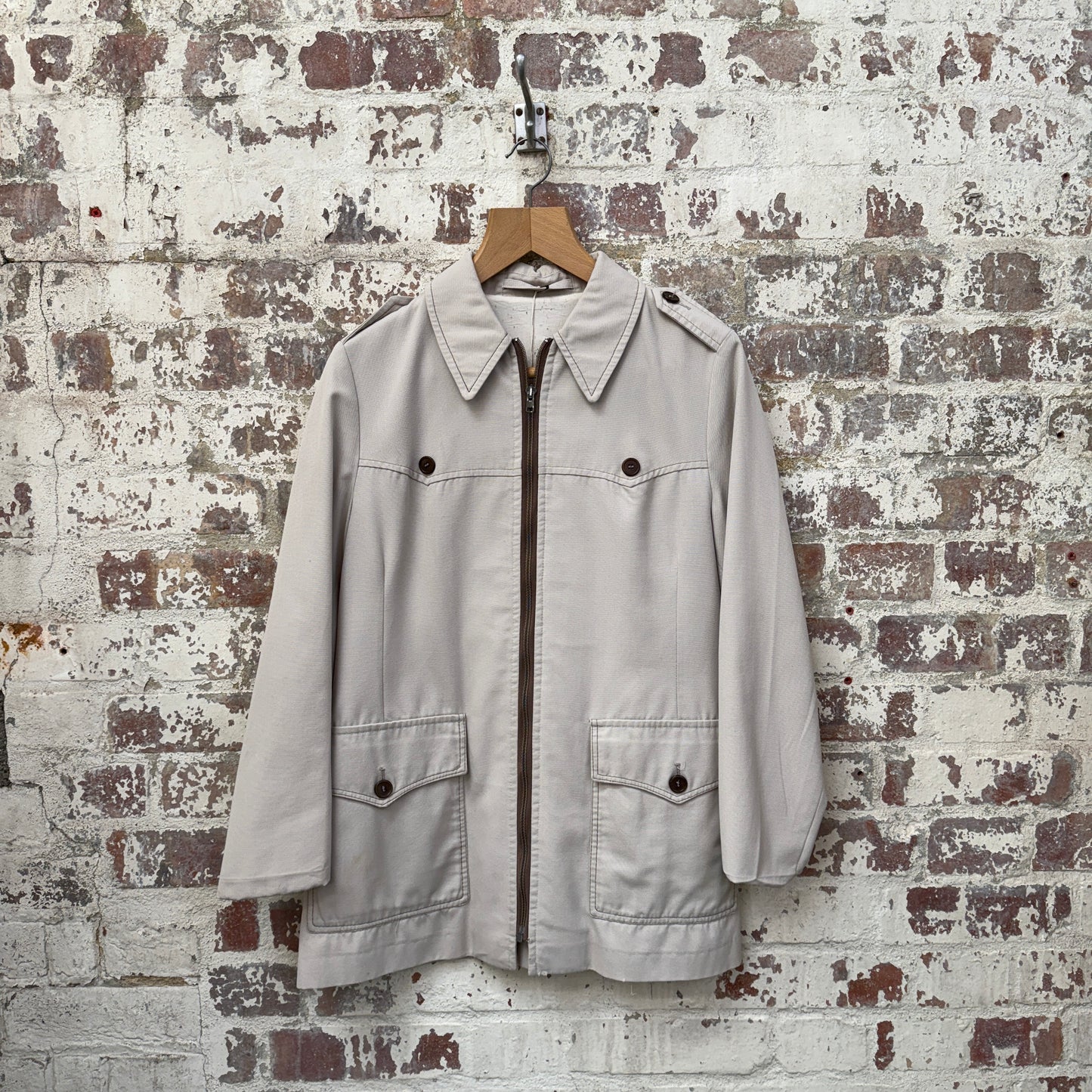 1960s British Beige 'Swallow' Leisure Walking Jacket