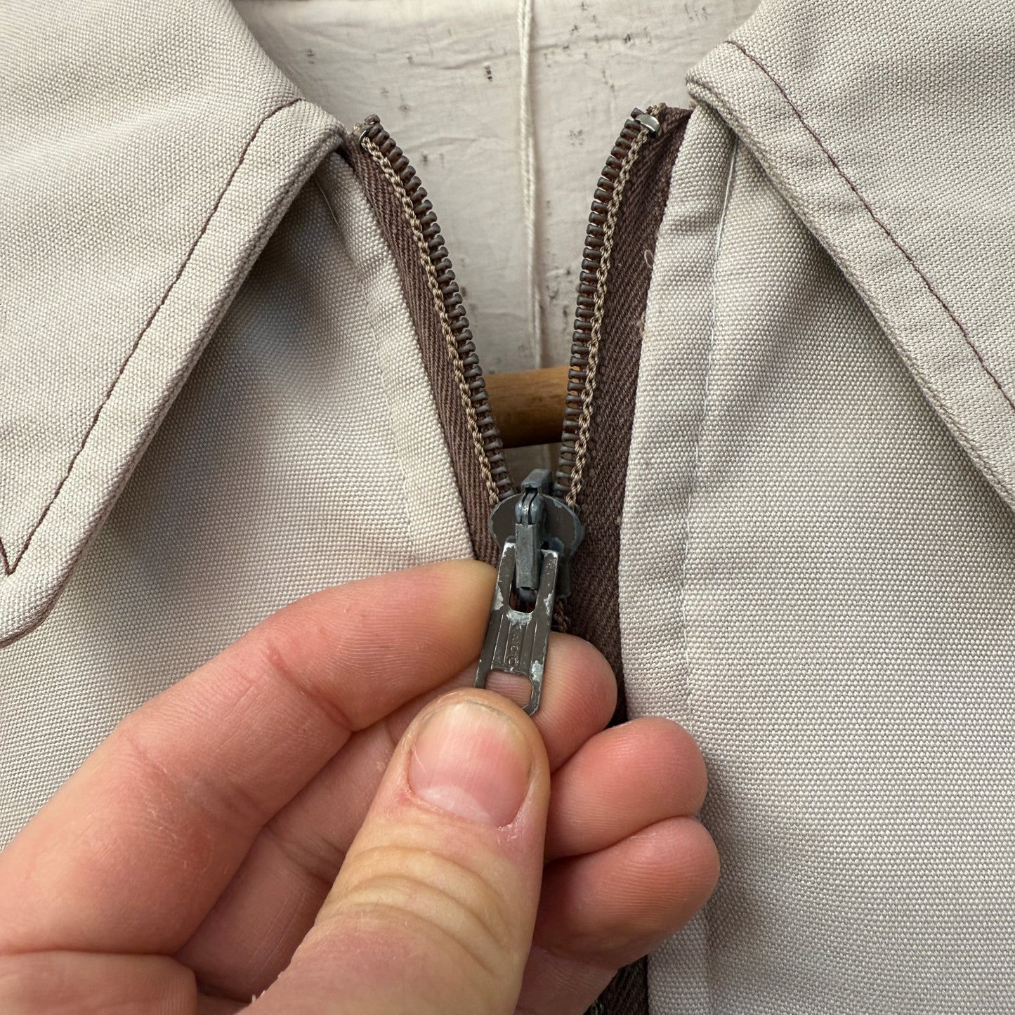 1960s British Beige 'Swallow' Leisure Walking Jacket