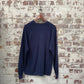 1980s Navy Raglan Blank Sweatshirt