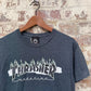 2000s Grey Thrasher Graphic T-Shirt