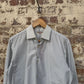 1970s White Nylon St Michaels Checkered Shirt