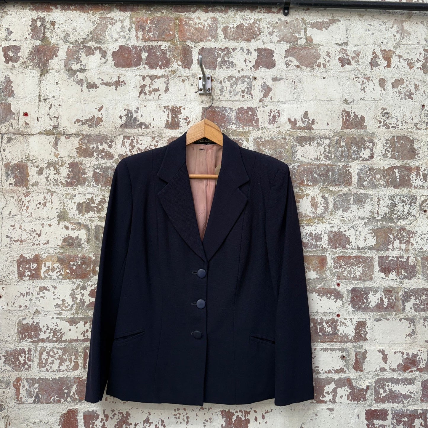1940s Navy British Ideal Blazer Jacket