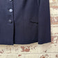 1940s Navy British Ideal Blazer Jacket