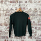 1970s Green Scout Badged Knitted Jumper