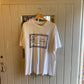 1990s White Shakespeare Quote Graphic T-shirt