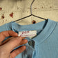 1960s Blue Cotton Button up Cardigan