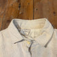 1970s 1980s White Towelling Unusual Button Up 'TopShop' Jacket Coat'