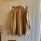 1980s Beige Aquascutum Wool Mid Length Coat