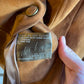 1960s Brown Suede Leather Button Jacket