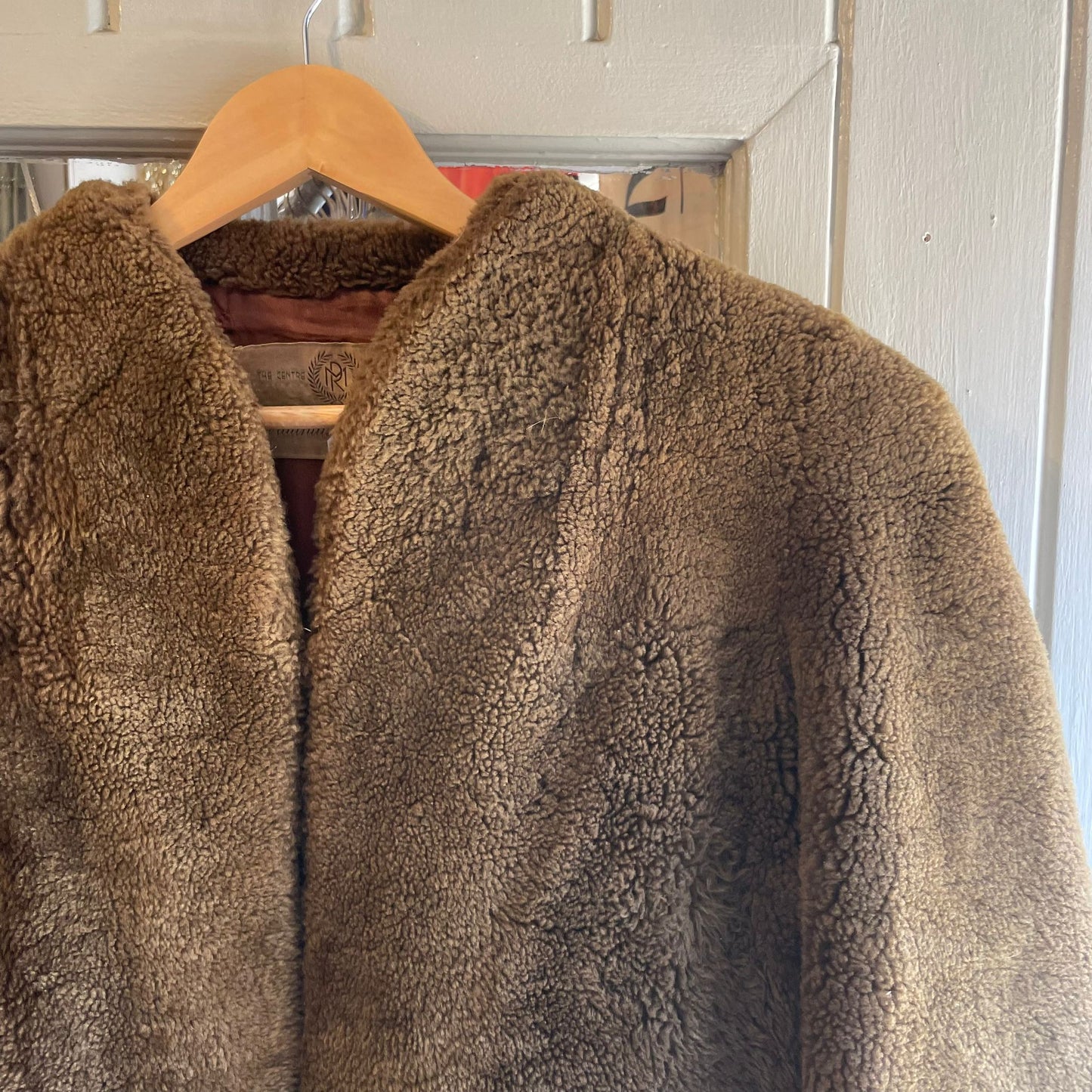 Vintage 30s/40s Brown Fur British Teddy Coat