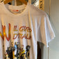 1980s White Cyclist Graphic T-shirt