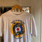 1990s White 'Battle of Britain' graphic Military T-shirt