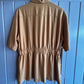 1980s Mustard yellow Unusual 'Planet' Shirt