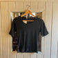 Vintage 70s/80s Black Blank T-shirt