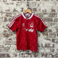 Vintage 1989-1992 Red Adidas Liverpool Home Football kit Shirt