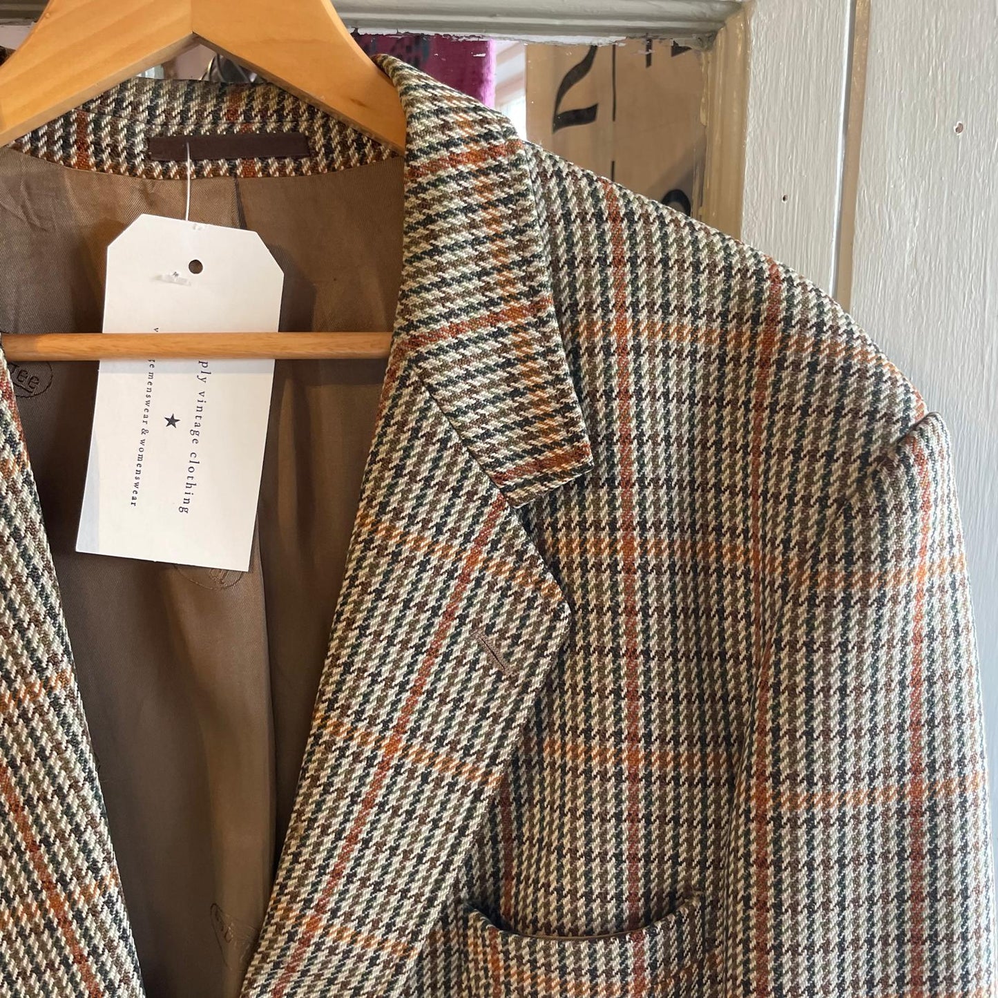 Vintage 70/80s Magee Blazer Country Checkered