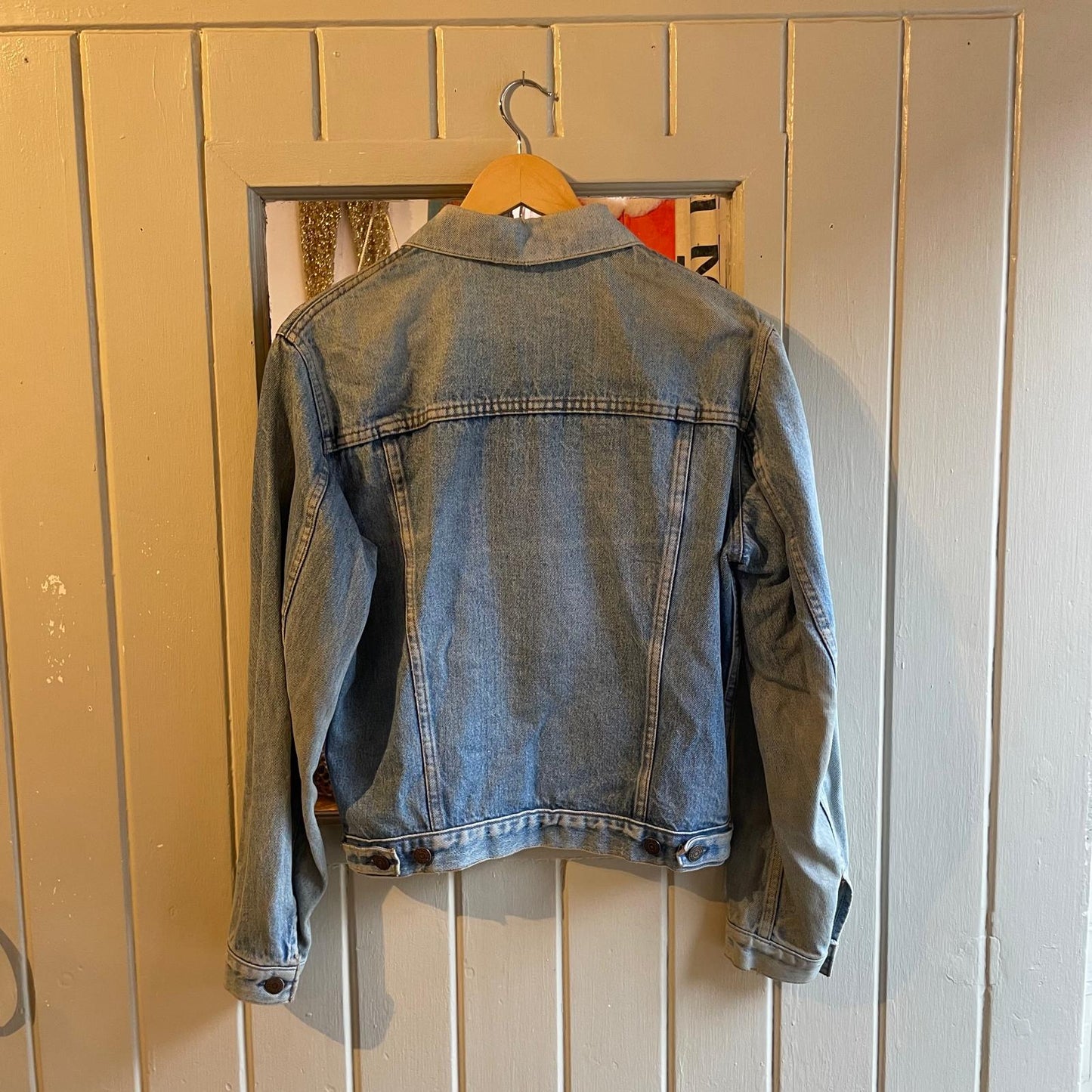 1980s Blue Levis Denim Trucker Jacket