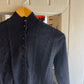 Vintage 50s/60s Black Wool British Knitted Cardigan Jumper