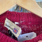 Vintage 60s/70s Maroon Red Knitted British Jumper