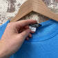 Vintage 1970s 1980s Blue Muscle Fit T-shirt