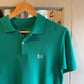 1980s Turquoise Green Fred Perry Polo Shirt