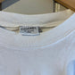1990s White Chanel Paris T-Shirt