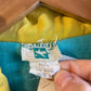 1980s Unusual Yellow Cotton Clasp Jacket