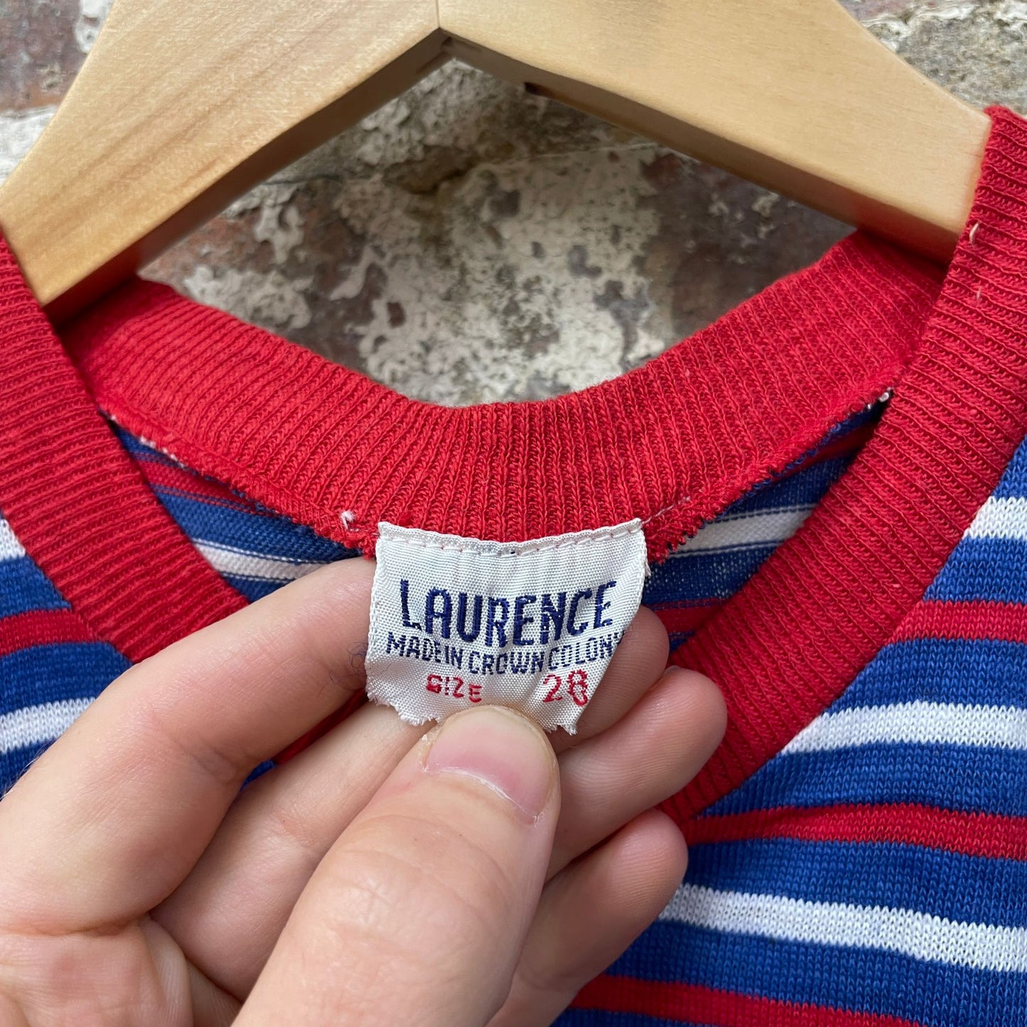 Vintage 1960s Striped British T-Shirt