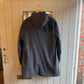 2008 Grey Wool Armani Long Hooded Coat