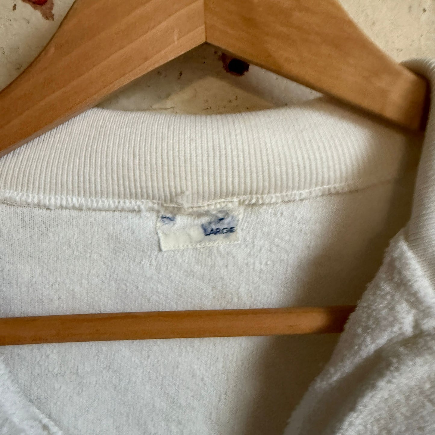 1970s White Towelling British Shirt