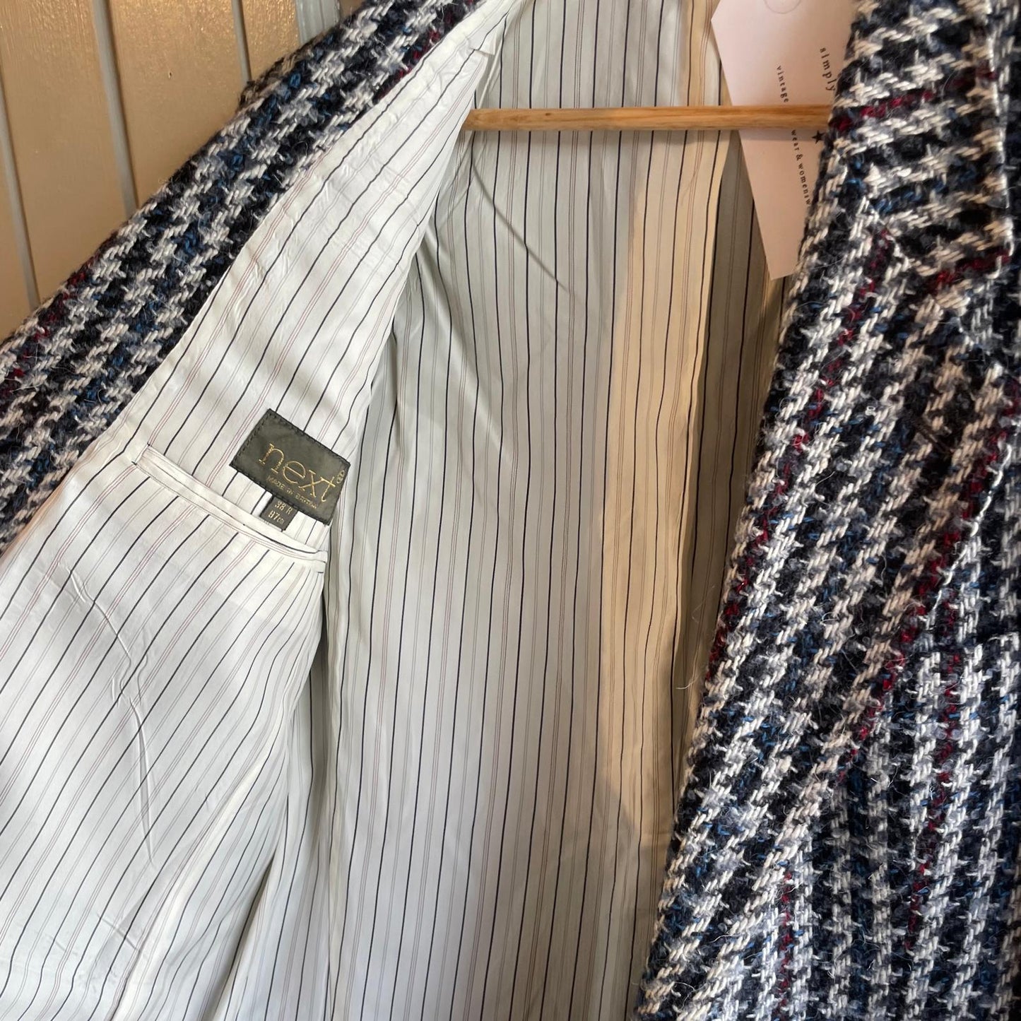 Vintage 70s/80s Next Tweed Blazer Jacket