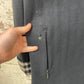 2000s Black Burberry Padded Quilted jacket Coat