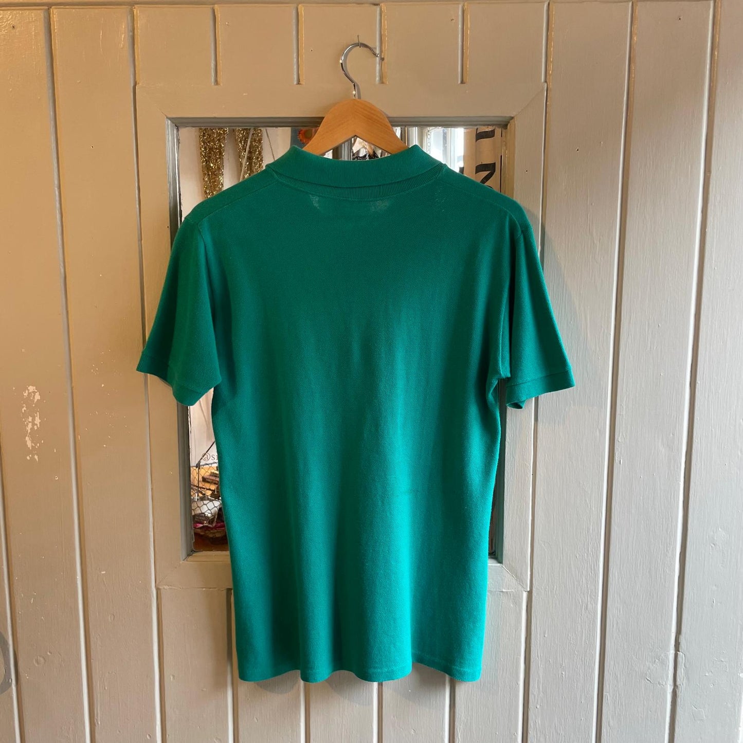 1980s Turquoise Green Fred Perry Polo Shirt