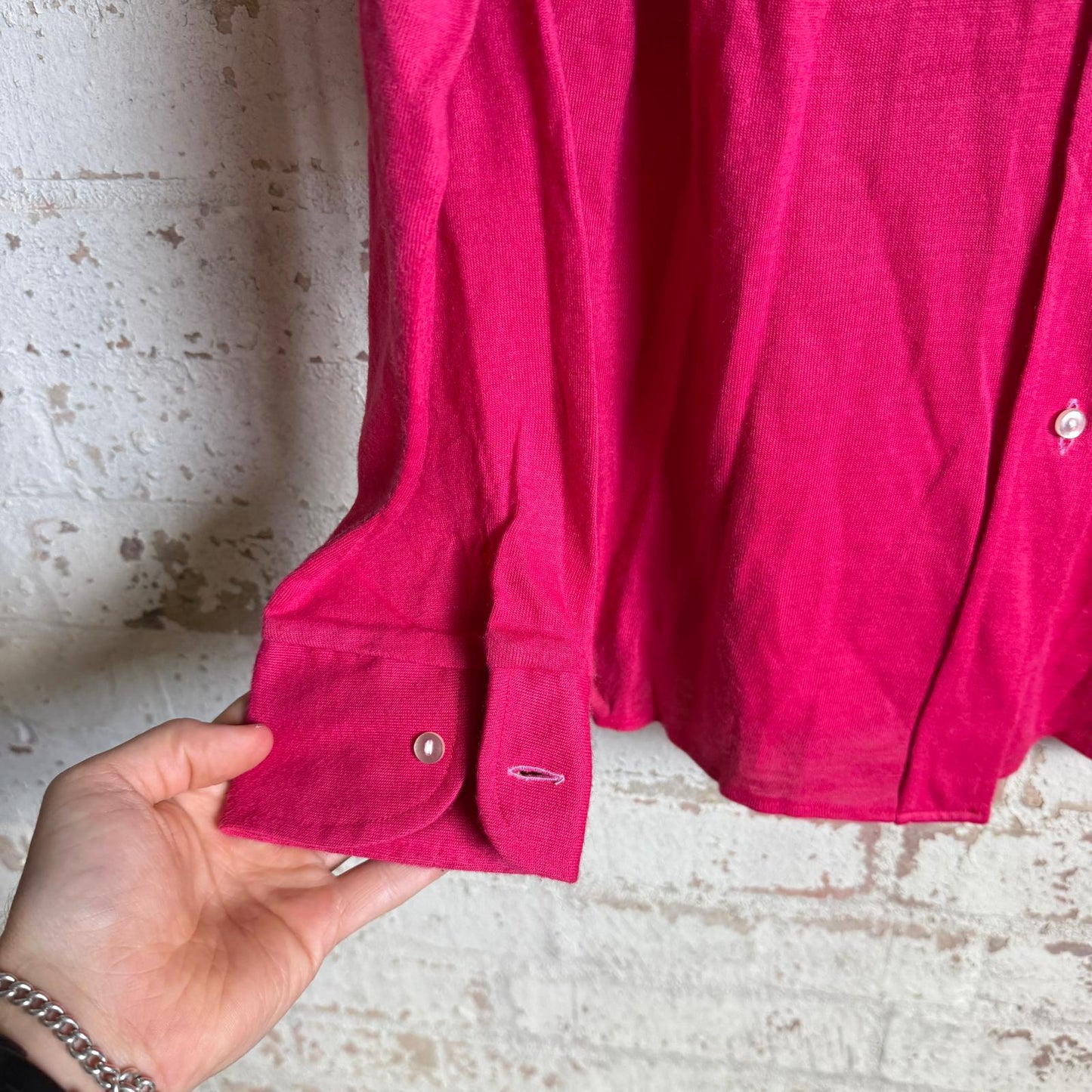 1970s Pink Button Up Shirt