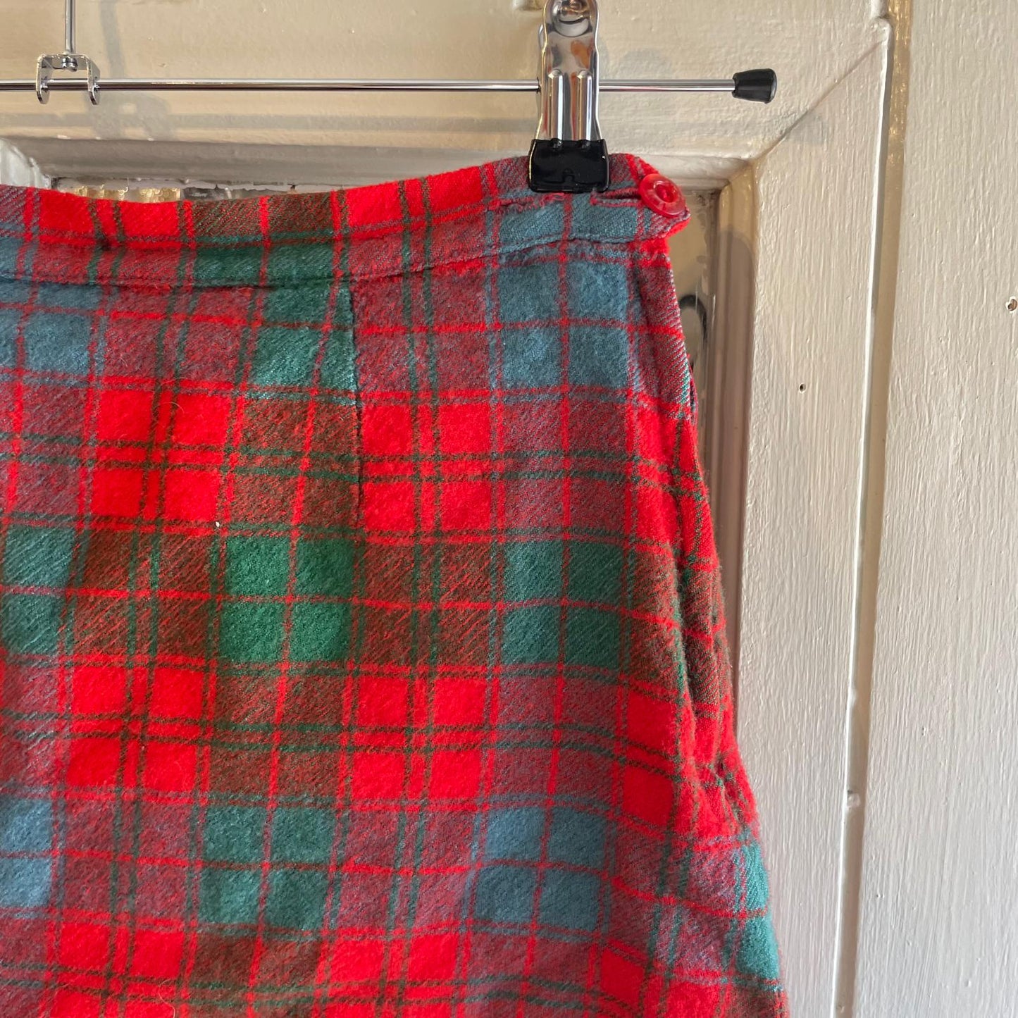 Vintage 70s/80s Tartan Check Skirt