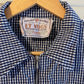 1970s French Sear Sucker Check Cropped Jacket
