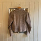 Vintage 40s/50s Brown Speck Cropped Blazer Style Tweed Jacket