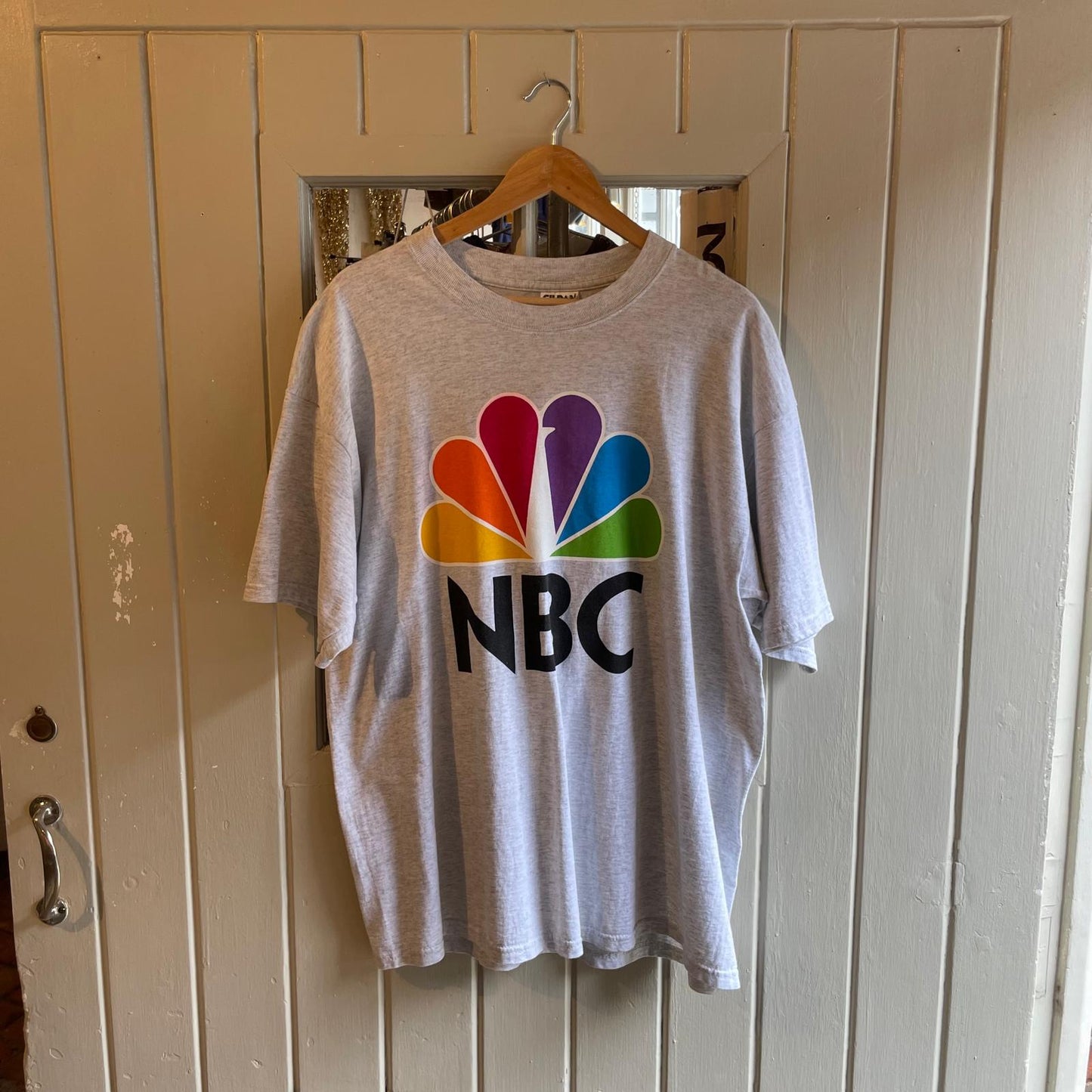1990s Grey NBC Graphic T-shirt
