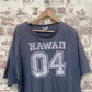 Vintage 1990s Faded Distressed Grey Print T-Shirt