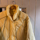 1980s Yellow Cotton Down Filled Puffer Coat