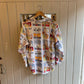 1980s St Michaels Unusual Comic Book Graphic Long Sleeve Shirt