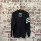 Black Adidas Print Sweatshirt