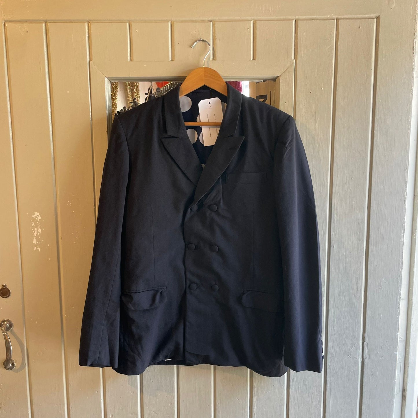 Vintage 60s/70s Unusual Beatles Style Mod Double Breasted Blazer Jacket