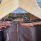 1970s Brown Suede leather Peak lapels Blazer Style Jacket