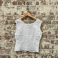 Vintage 1950s 1960s White British Blouse Top