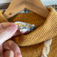 1970s Mustard Knitted Wool Jumper