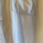 1950s Style 1980s White Rayon Gaberdine Shirt