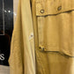 1960s Mustard Yellow Italian Hunting Work Style Jacket Coat