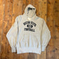 1970s Grey Champion Reverse Weave Graphic Hoodie Sweatshirt jumper